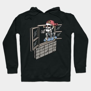 Skater skull Hoodie